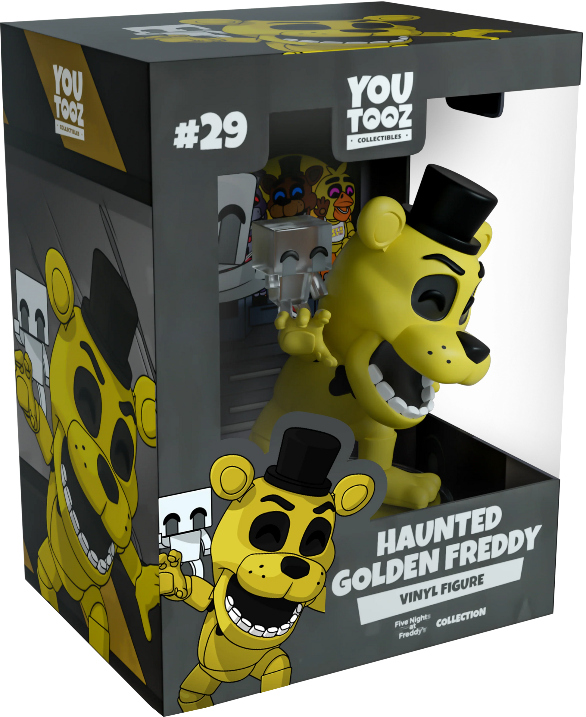 Five Nights at Freddy's Vinyl figurine Haunted Golden Freddy Youtooz FNAF