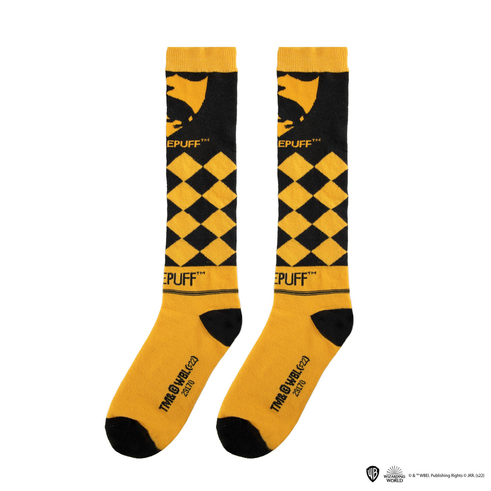 Lot de 3 paires de chaussettes hautes Harry Potter - Poufsouffle