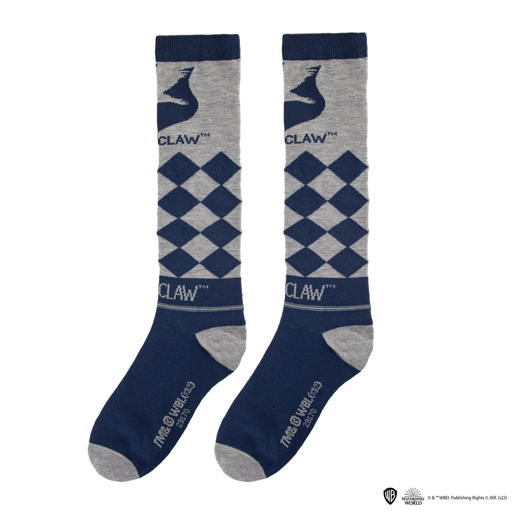 Lot de 3 paires de chaussettes hautes Harry Potter - Serdaigle