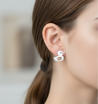 Duck Earrings