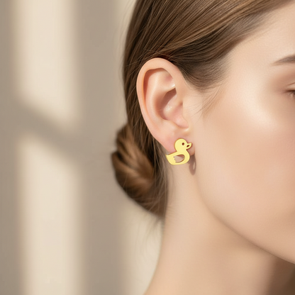 Duck Earrings