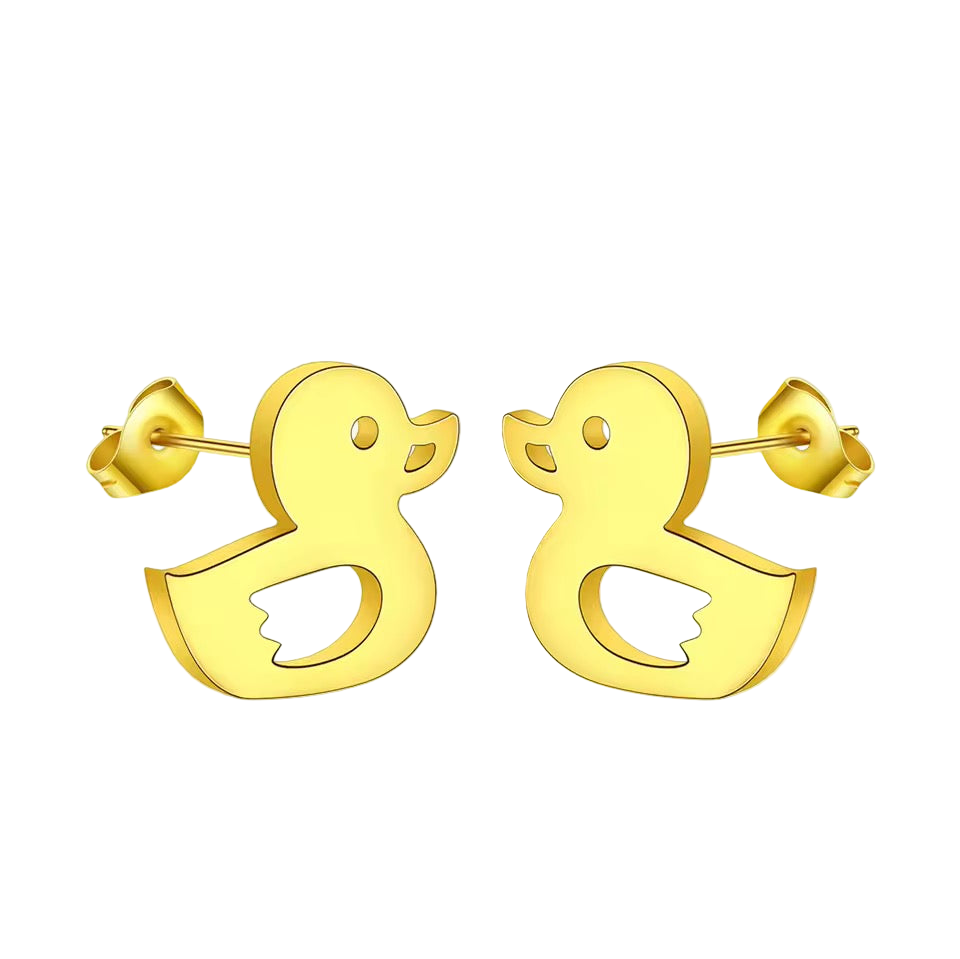 Duck Earrings
