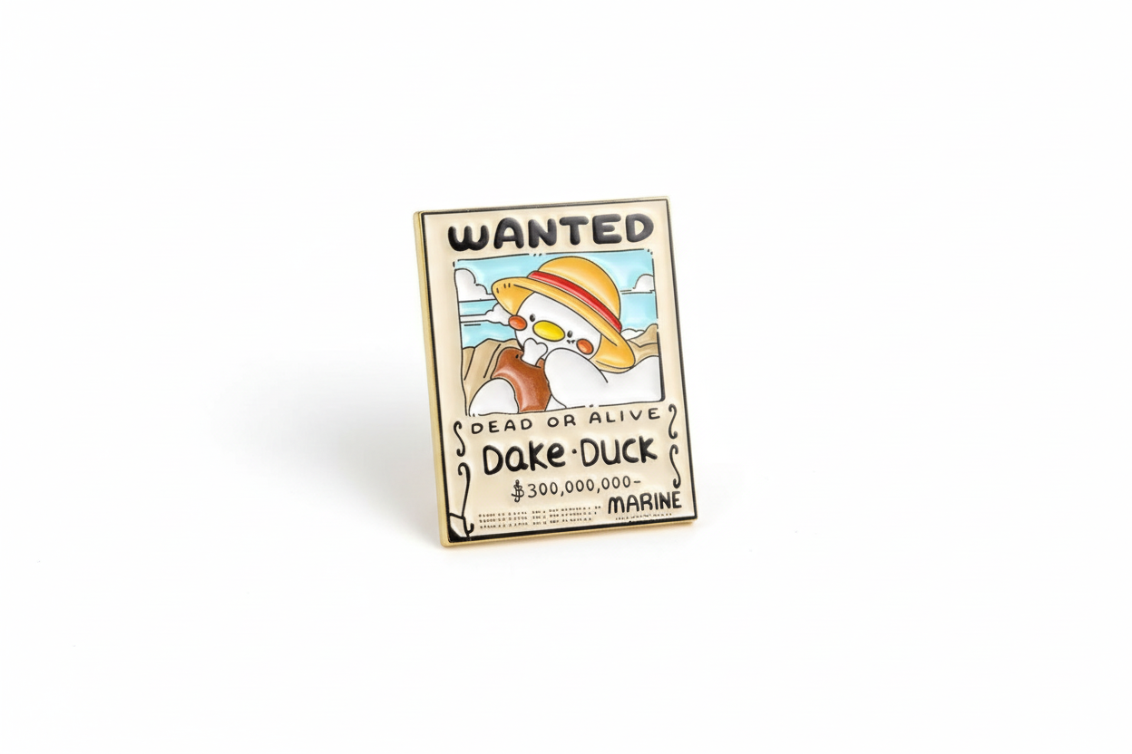 Pin’s Canard Blanc « Wanted »