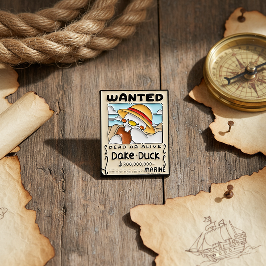 Pin’s Canard Blanc « Wanted »