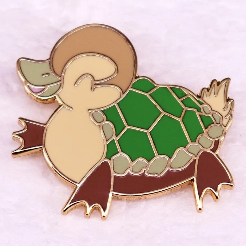 Pins Canard Tortue