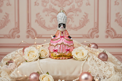 Kerstbal, Tuxedo Cat, Marie Antoinette, “Laat ze eten”