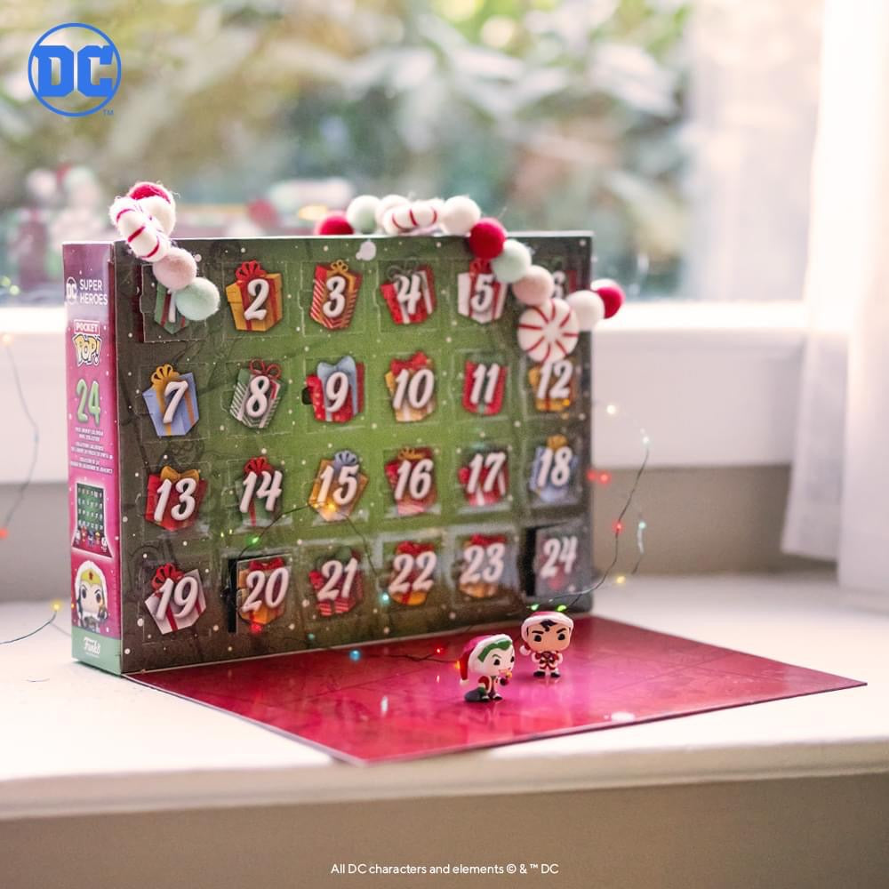 DC Comics Advent Calendar - Pocket Pop!