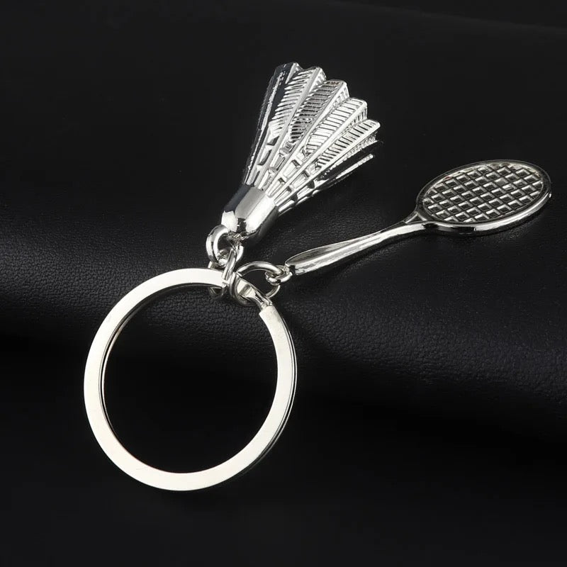 Badminton sleutelhanger