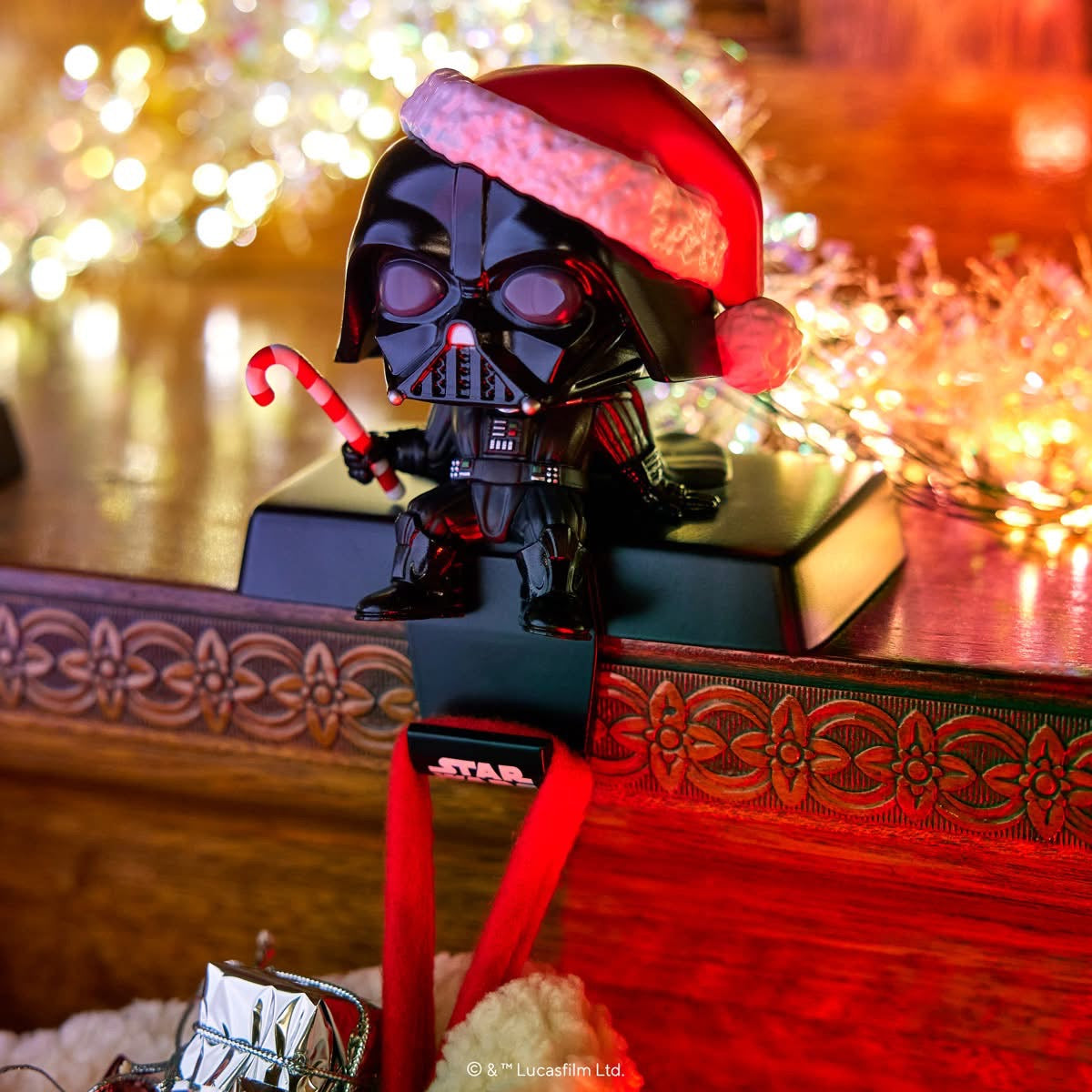 Pop! Kerstkoushanger Darth Vader met zuurstok 