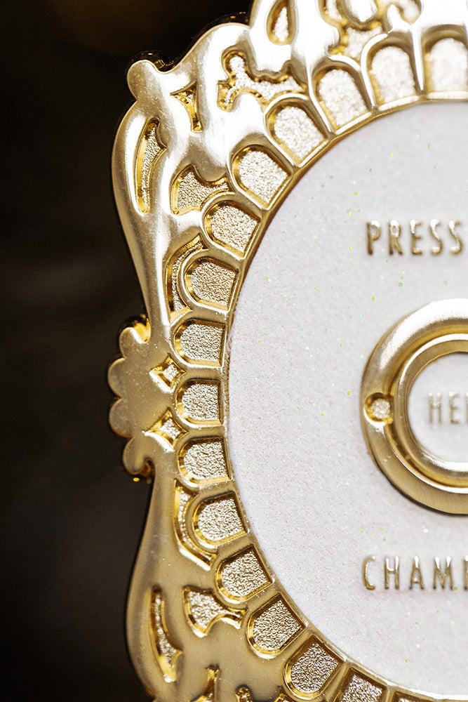 Press for Champagne - Christmas Ornament