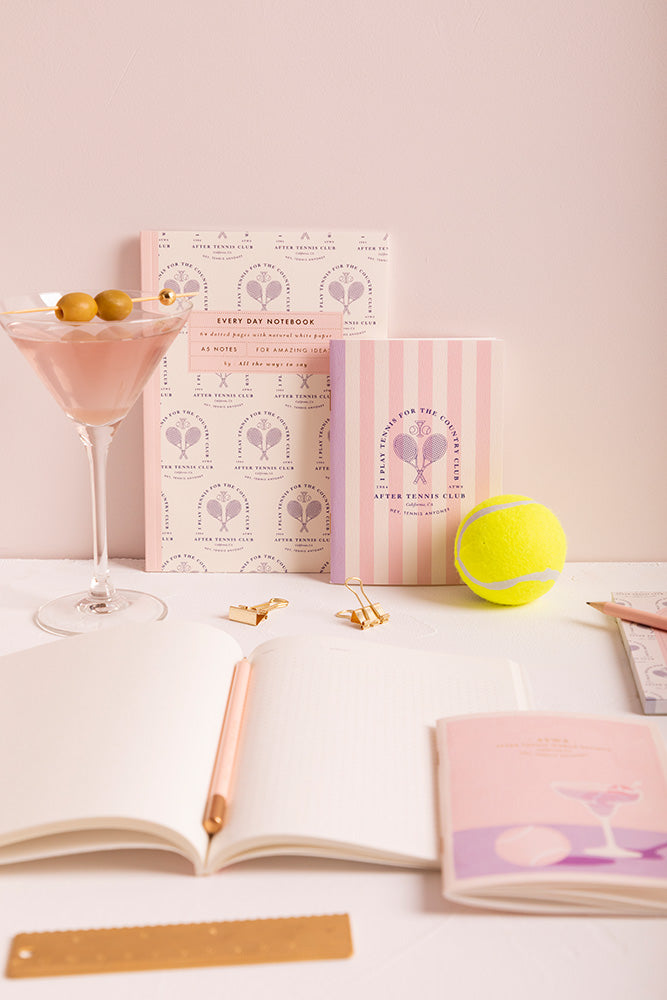 After Tennis - Notebook A5