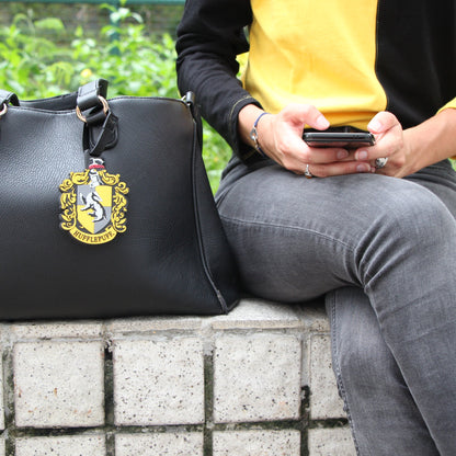 *Hufflepuff luggage tag