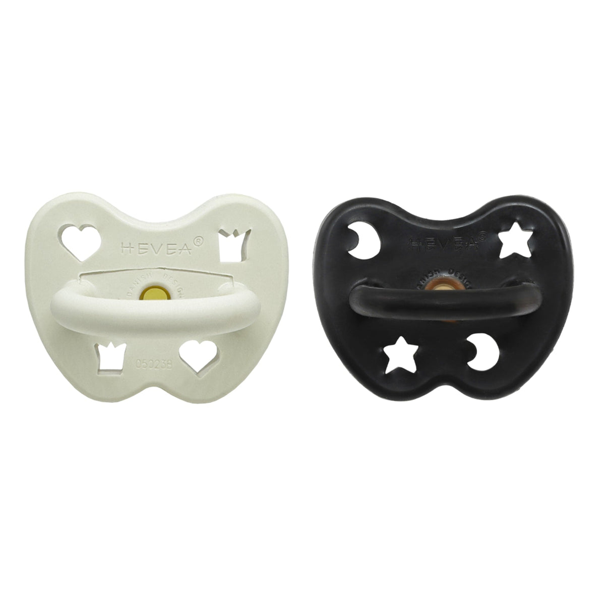 Lot de 2 sucettes rondes – 3 à 36 mois