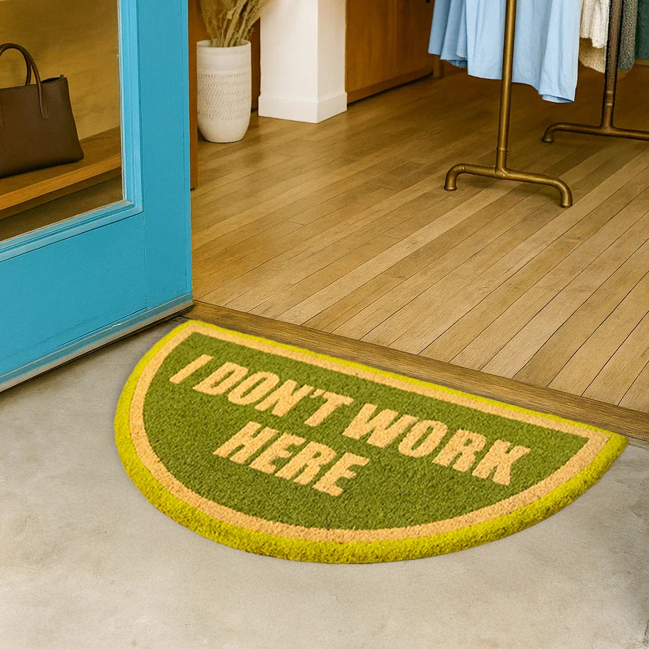 Paillasson « I don’t work here » – Fisura – vue 2