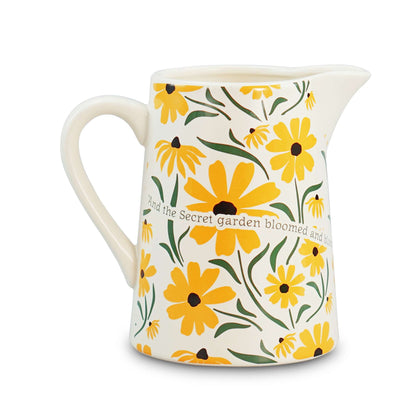 The Secret Garden Ceramic Pitcher - 500 ml
