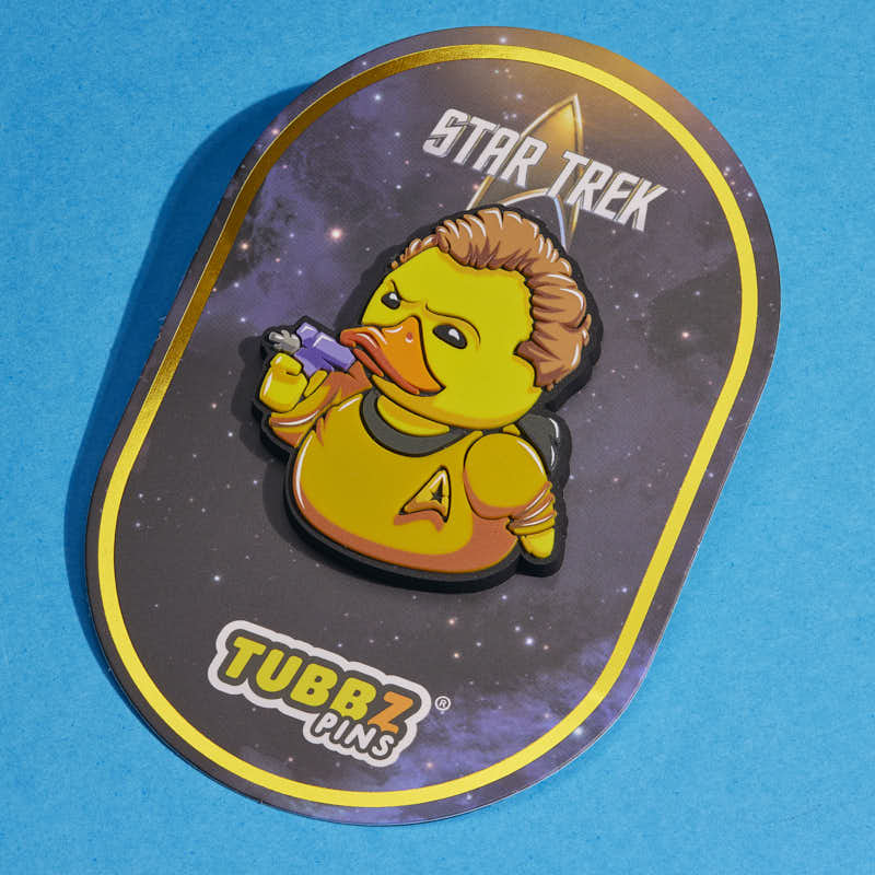 TUBBZ Star Trek James T. Kirk – rubberen pin