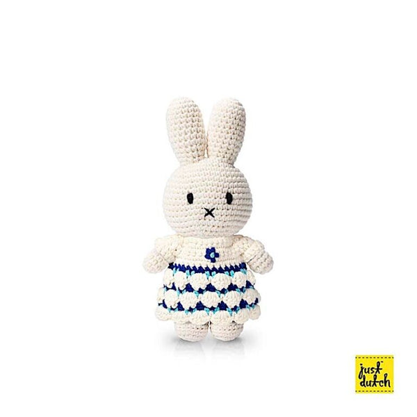 Miffy Bunny Crochet Plush Toy - Delft Blue