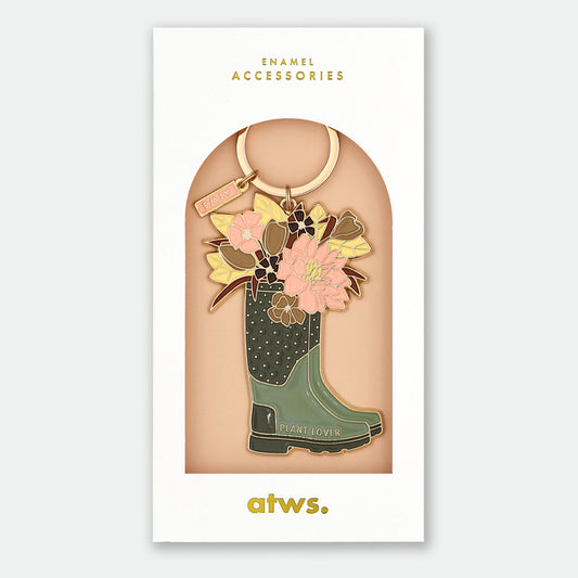 Plant Lover Boots - Keychain