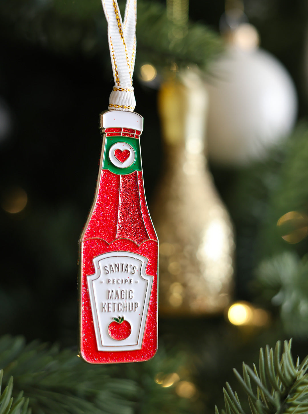 Santa’s Ketchup - Christmas ornament
