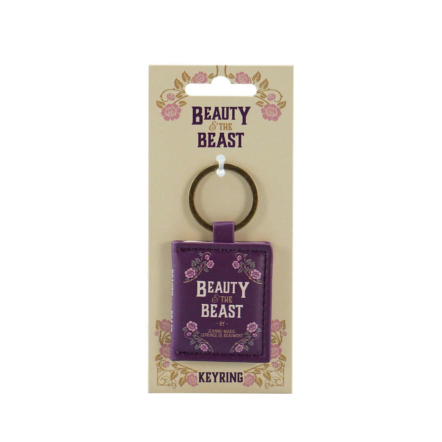 Beauty and the Beast Keychain