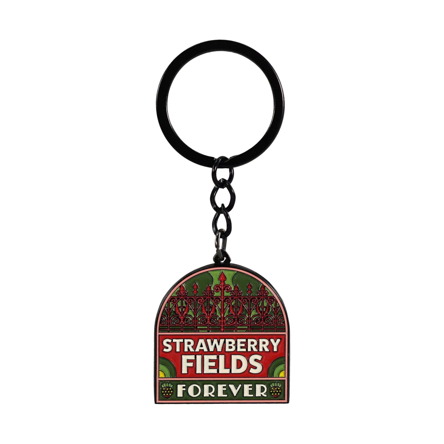 The Beatles Strawberry Fields Keyring