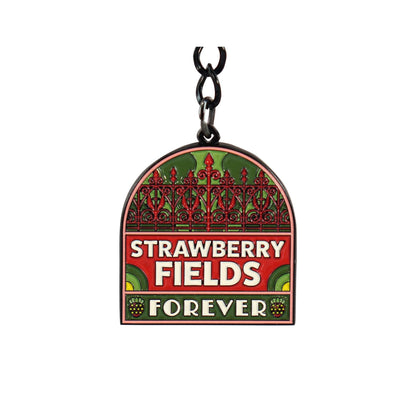 The Beatles Strawberry Fields Keyring