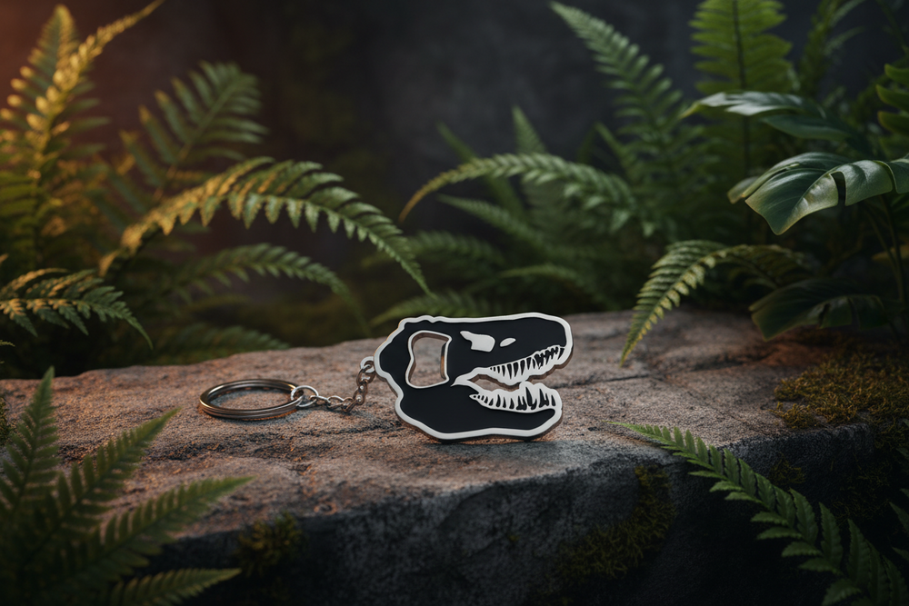 Porte-clés Décapsuleur Jurassic Park - T-Rex