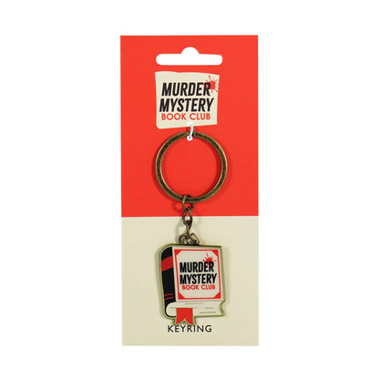 Murder Mystery Book Club Keychain