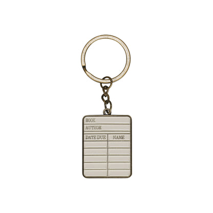 Pulteney Press Library Card Keyring