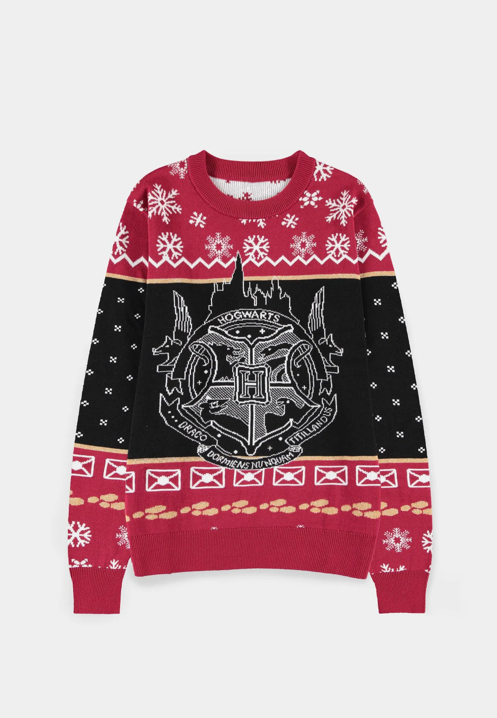 Pull de Noël Harry Potter - Blason de Poudlard
