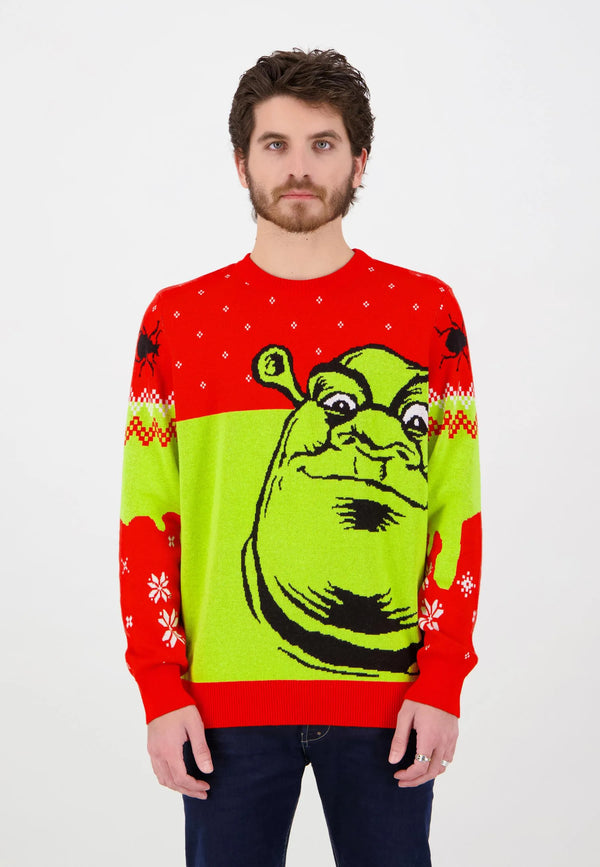 Shrek kersttrui 