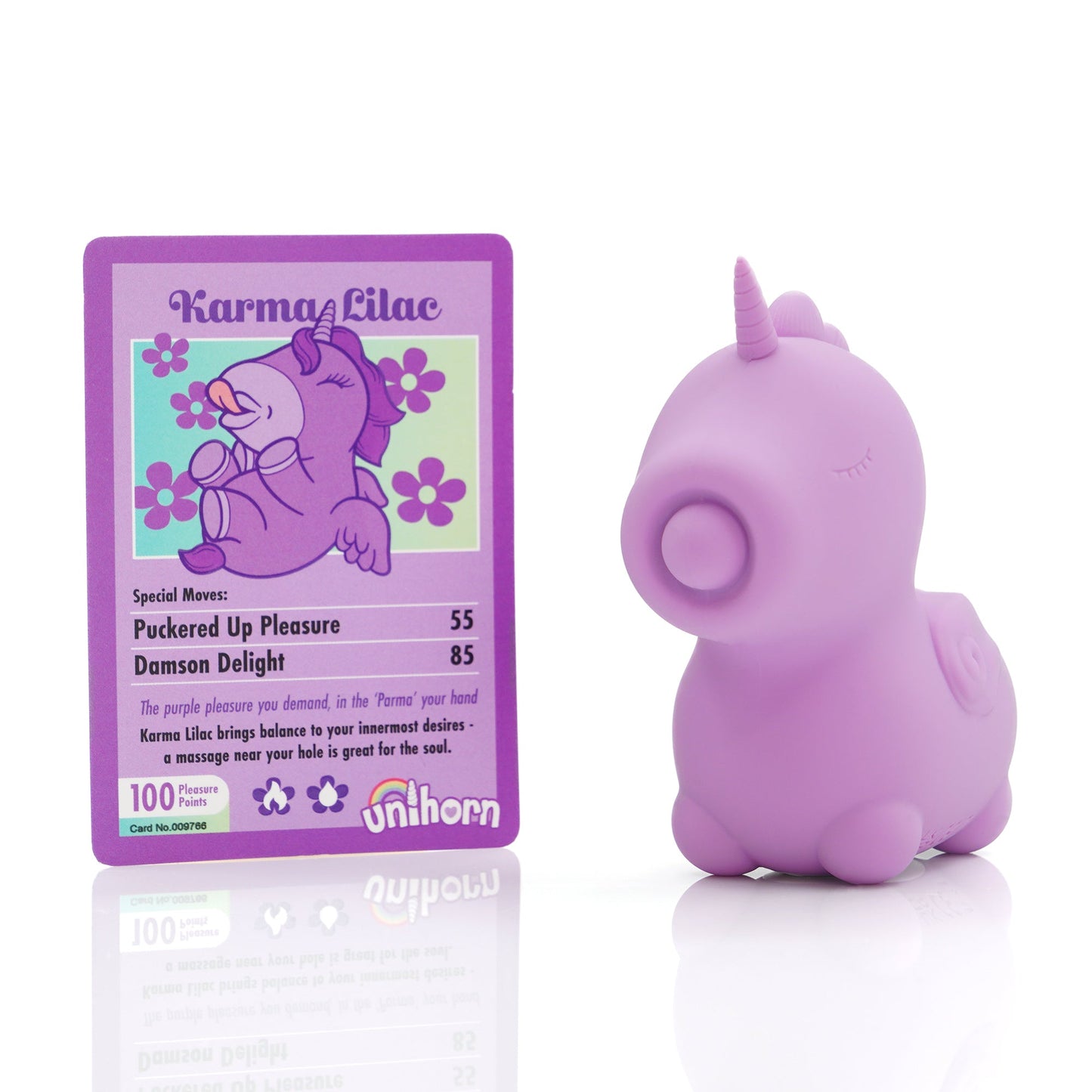 Karma Lilac Massaging Clitoral Vibrator