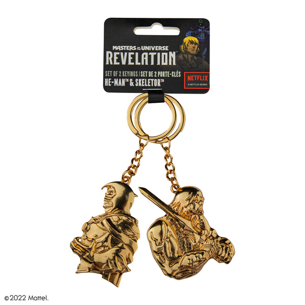 *Set of 2 He-Man and Skeletor Keychains