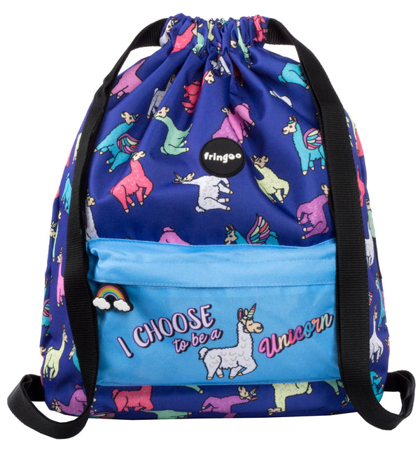 Sac à dos à cordon – Llamacorn