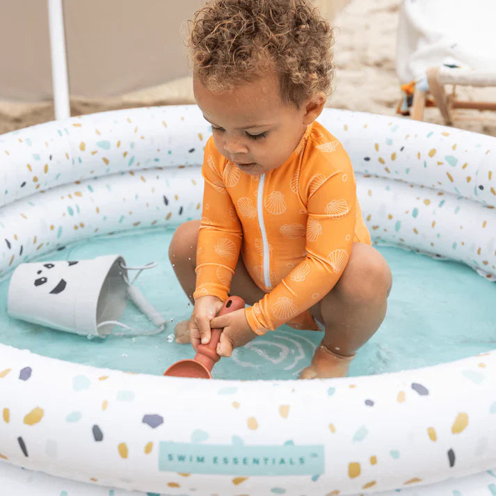 Kids Pool - White - Terrazzo Dream - Ø 100 cm