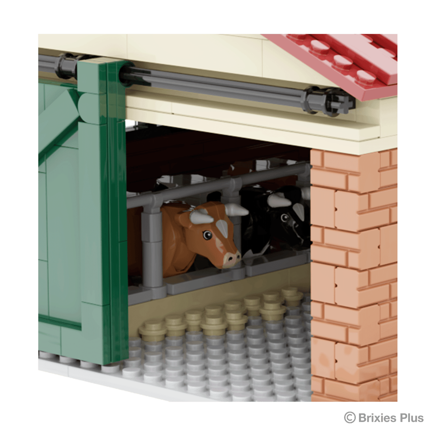 BRIXIES Plus Kuhstall / Cow barn