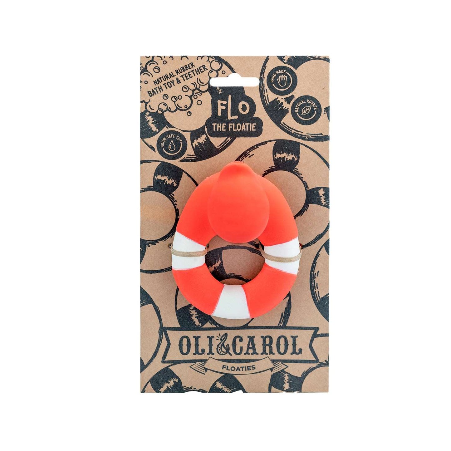 Flo the Floatie Red Bath Toy
