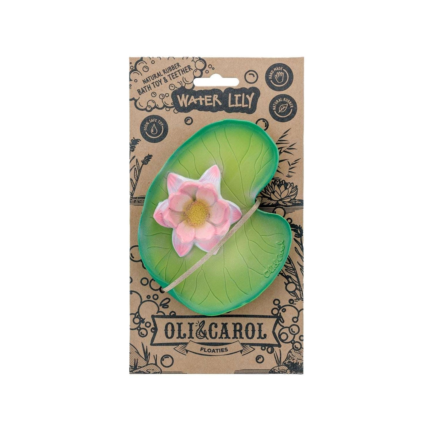 Water Lily Bath Toy