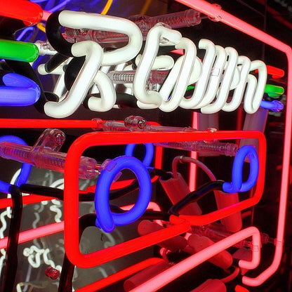 'Cassette' Acrylic Box Neon Light