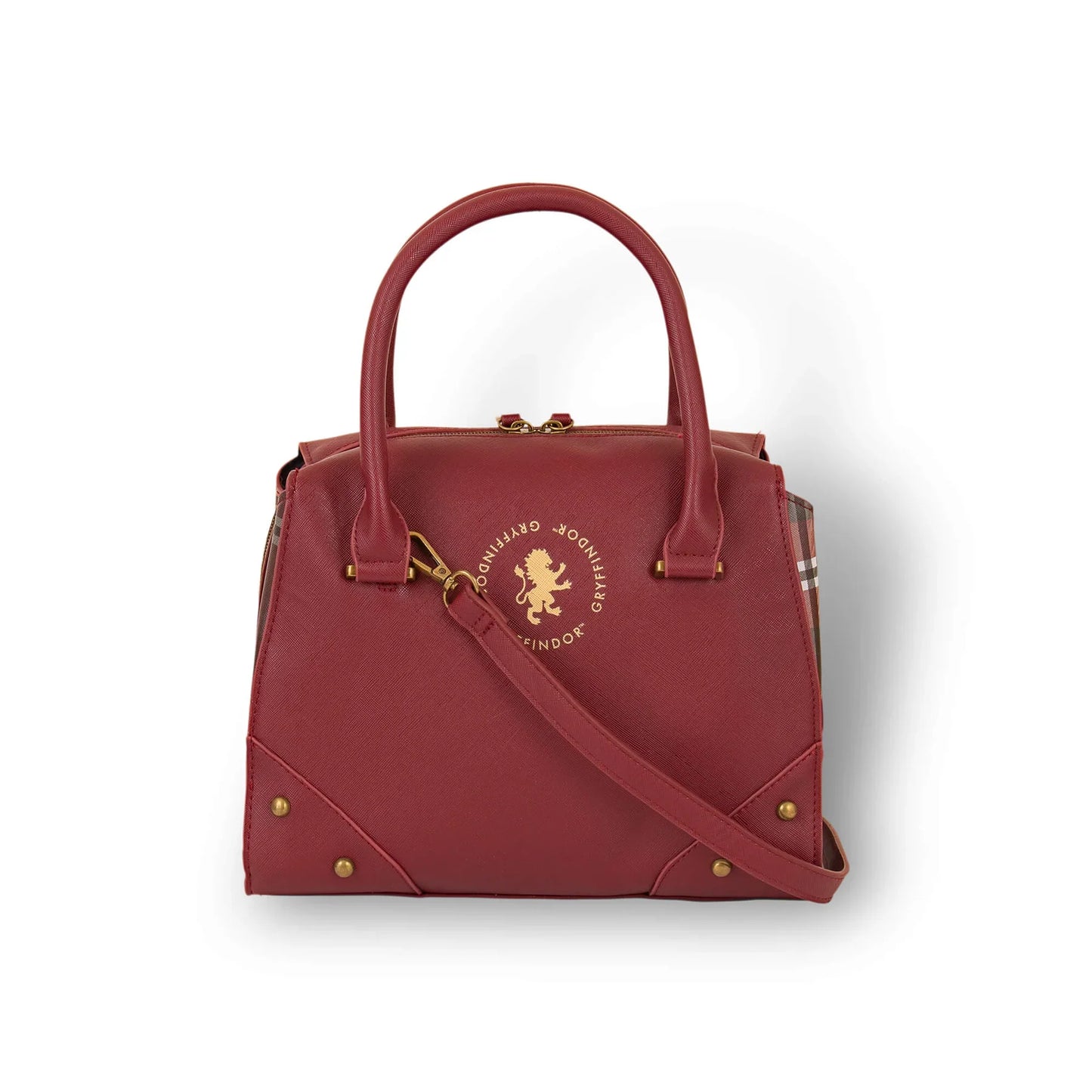 Harry Potter Luxury Plaid Handbag - Gryffindor