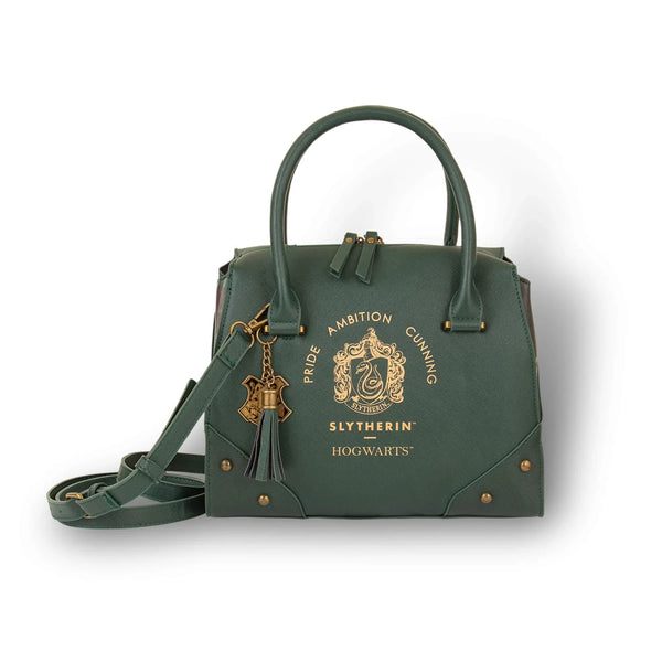 Luxe geruite Harry Potter-handtas - Slytherin