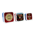 Lot de 3 boîtes à snack The Beatles - Sgt. Pepper