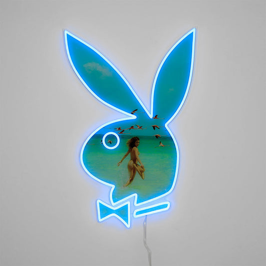 Playboy X Locomocean - Summer Playboy Bunny LED Wall Mountable Neon