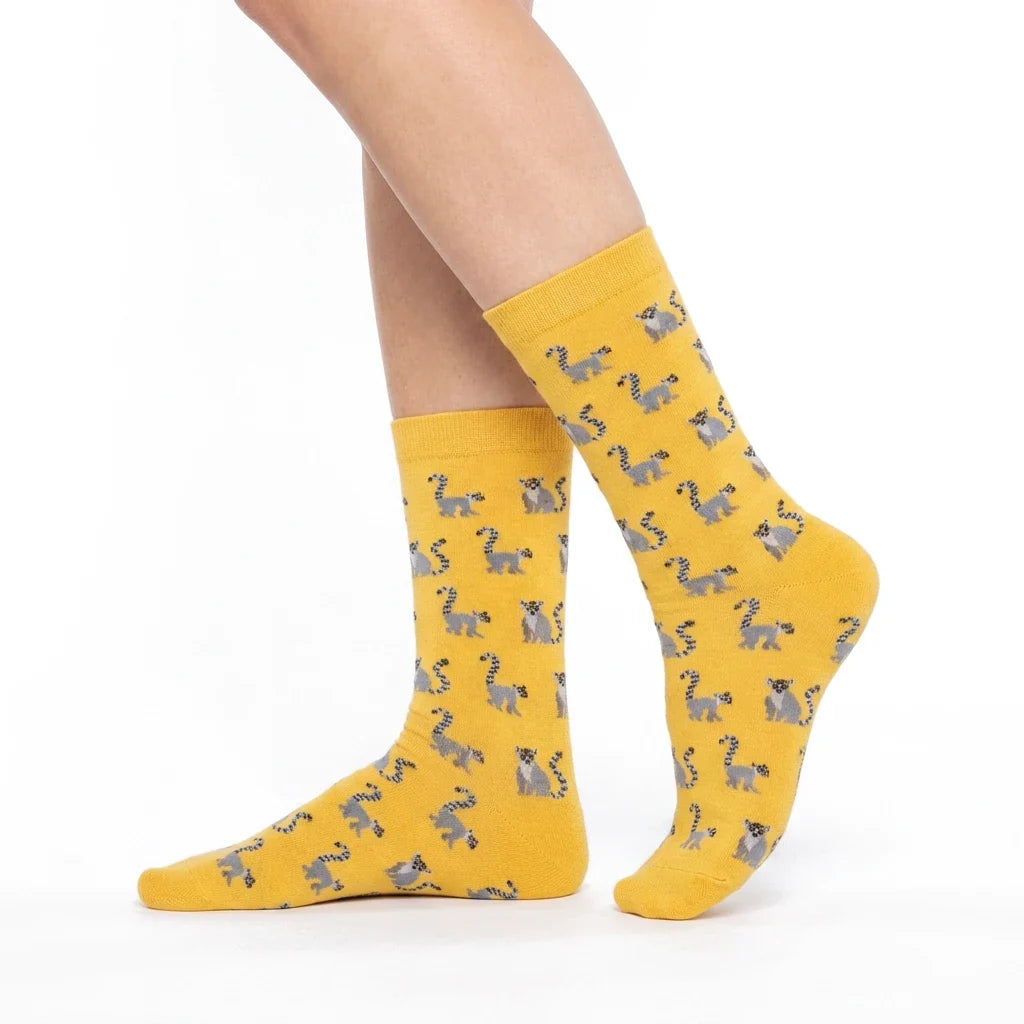 Chaussettes « Lémuriens »