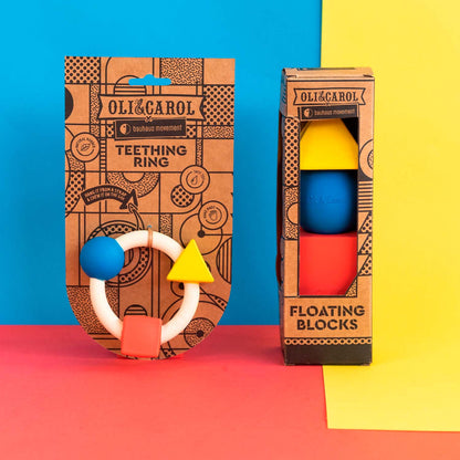 Teething Ring Basic Colors Baby Teether
