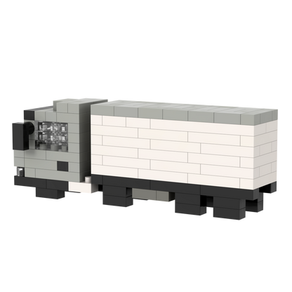BRIXIES Postkarte LKW
