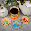 Set de 4 Sous-verres en céramique Le Petit Prince