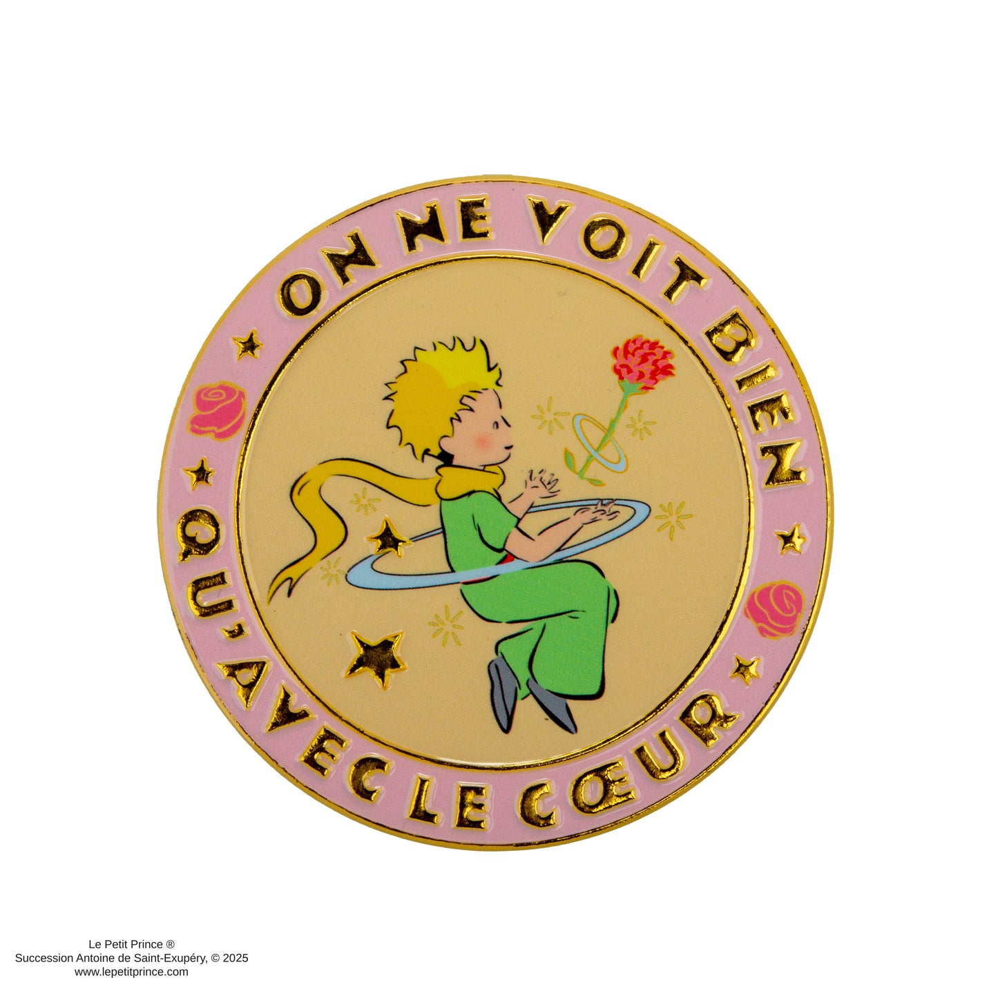 Set of 4 Little Prince Ceramic Coasters