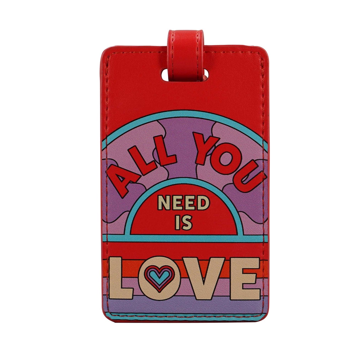 The Beatles All You Need is Love Luggage Tag