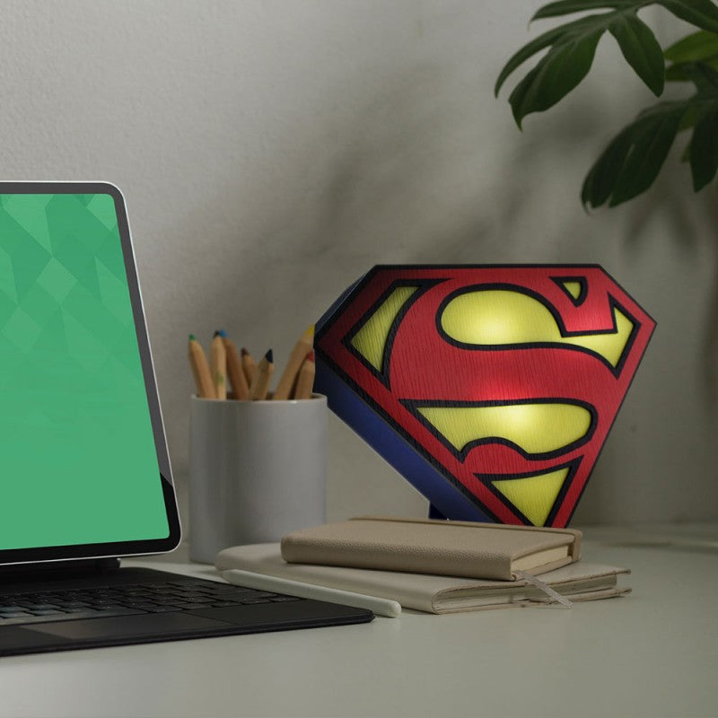 Superman Logo-Lampe